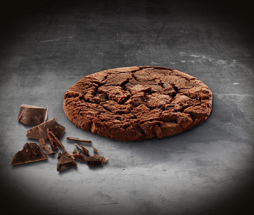 Sprød Double Chocolate Chip Cookie